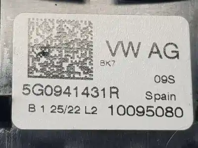 Автозапчастина б/у управління світлом для seat ibiza 1. tgi ecofuel посилання на oem iam 5g0941431r