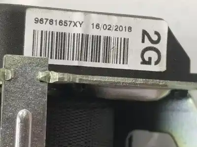 Peça sobressalente para automóvel em segunda mão cinto de segurança traseiro esquerdo por peugeot 2008 1.6 blue-hdi fap referências oem iam 96781657xy