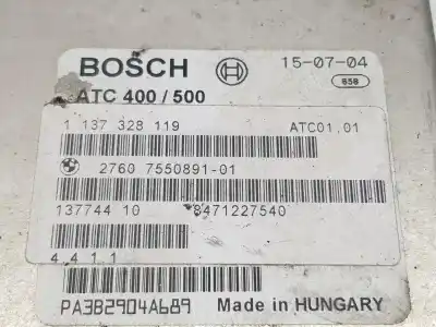 Second-hand car spare part electronic module for bmw x3 (e83) 3.0 d oem iam references 27607550891  7550891