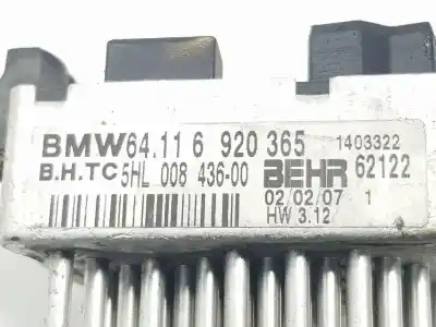 Second-hand car spare part heater blower for bmw x3 (e83) 3.0 d oem iam references 64116920365