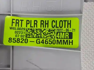 Peça sobressalente para automóvel em segunda mão moldagem por hyundai i30 (pd) 1.0 tgdi cat referências oem iam 85820g4650mmh