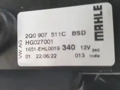 Автозапчастина б/у повне нормальне опалення для seat ibiza 1. tgi ecofuel посилання на oem iam 2q1820007a