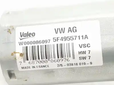 Автозапчастина б/у двигатель заднього склоочисника для skoda fabia 1.0 mpi посилання на oem iam 5f4955711a  5f4955711a