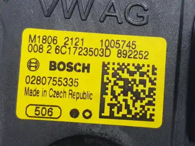 Автозапчастина б/у пotенціометр для skoda fabia 1.0 mpi посилання на oem iam 6c1723503d  6c1723503d