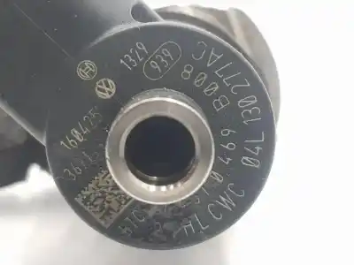 Second-hand car spare part injector for seat leon sc (5f5) fr oem iam references 04l130277ac  04l130277ac