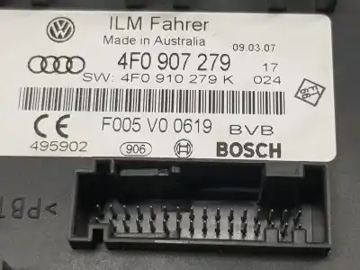 Автозапчасти б/у электронный модуль за audi a6 c6 (4f2) 2.7 tdi ссылки oem iam 4f0907279  4f0907279