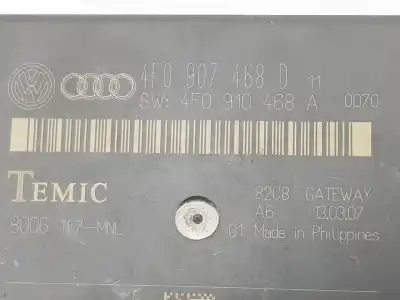 Автозапчасти б/у электронный модуль за audi a6 c6 (4f2) 2.7 tdi ссылки oem iam 4f0907468d  4f0907468d