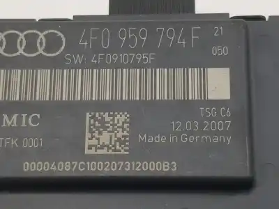 Автозапчасти б/у электронный модуль за audi a6 c6 (4f2) 2.7 tdi ссылки oem iam 4f0959794f  4f0959794f