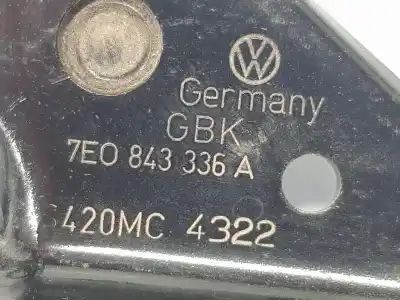 Автозапчастина б/у опора / направляюча розсувних дверей для volkswagen t6.1 transporter furgón 2.0 tdi посилання на oem iam 7e0843336a  7e0843336a