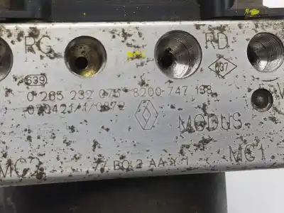 Pezzo di ricambio per auto di seconda mano abs per renault modus / grand modus (f/jp0_) 1.2 (jp0c jp0k fp0c fp0k fp0p jp0p jp0t) riferimenti oem iam 8200747138  8200747138