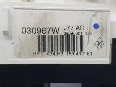Автозапчастина б/у клімат-контроль для renault modus / grand modus (f/jp0_) 1.2 (jp0c jp0k fp0c fp0k fp0p jp0p jp0t) посилання на oem iam 7701070473  7701060016