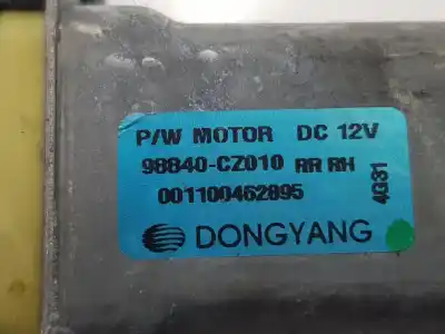 Second-hand car spare part rear right window regulator for ssangyong korando 2.0 td oem iam references 7332134001  8812234000