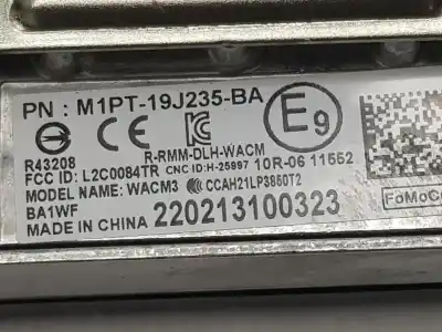 Second-hand car spare part electronic module for ford kuga iii (dfk) 1.5 ecoboost oem iam references 2590294  m1pt19j235ba