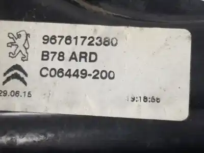 Автозапчастина б/у регулятор скла заднього правого для citroen c4 picasso ii 1.6 bluehdi 120 посилання на oem iam 9676172380  9676172380