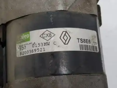 Second-hand car spare part starter motor for renault modus / grand modus (f/jp0_) 1.2 (jp0c jp0k fp0c fp0k fp0p jp0p jp0t) oem iam references 8200369521  8200369521