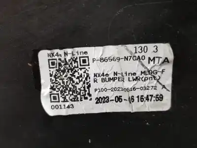 Piesă de schimb auto la mâna a doua ornament plastic fatã pentru hyundai tucson,ix35 1.6tgdi 150cv 48v dt referințe oem iam 86569n7ca0