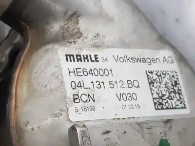 Peça sobressalente para automóvel em segunda mão radiador de gases de escape (egr) por seat leon (5f1) 1.6 tdi referências oem iam 04l131512bq  04l131512bq