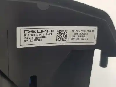 Автозапчастина б/у управління рульмом для citroen c4 picasso ii 1.6 bluehdi 120 посилання на oem iam 98096592zd  98096592zd