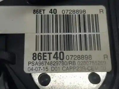 Автозапчастина б/у пotенціометр для citroen c4 picasso ii 1.6 bluehdi 120 посилання на oem iam 9674829780  9674829780