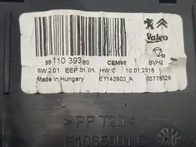 Автозапчастина б/у електронний модуль для citroen c4 picasso ii 1.6 bluehdi 120 посилання на oem iam 9811039380  9811039380