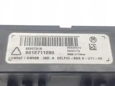 Автозапчасти б/у электронный модуль за citroen c4 picasso ii 1.6 bluehdi 120 ссылки oem iam 9812711280  9812711280