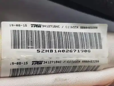 Автозапчастина б/у передня ліва подушка безпеки для citroen c4 picasso ii 1.6 bluehdi 120 посилання на oem iam 9800483280  9800483280
