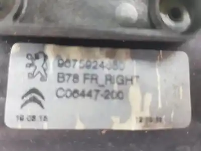 Автозапчастина б/у регулятор переднього правого скла для citroen c4 picasso ii 1.6 bluehdi 120 посилання на oem iam 9675924680  9675924680