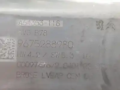 Автозапчастина б/у регулятор вікна передній лівий для citroen c4 picasso ii 1.6 bluehdi 120 посилання на oem iam 9675924780  9675288980