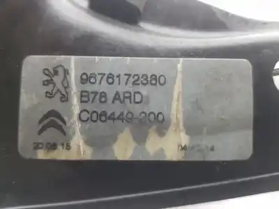 Автозапчастина б/у регулятор скла заднього правого для citroen c4 picasso ii 1.6 bluehdi 120 посилання на oem iam 9676172380  9676172380