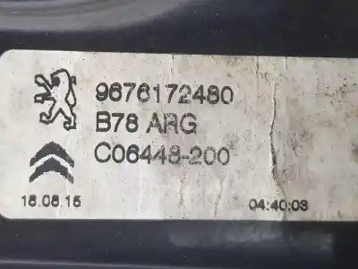 Автозапчастина б/у регулятор склона задній лівий для citroen c4 picasso ii 1.6 bluehdi 120 посилання на oem iam 9676172480  9676172480