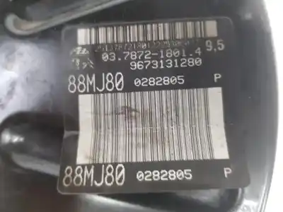 Автозапчастина б/у гальмівний серво для citroen c4 picasso ii 1.6 bluehdi 120 посилання на oem iam 1610017780  1610017780
