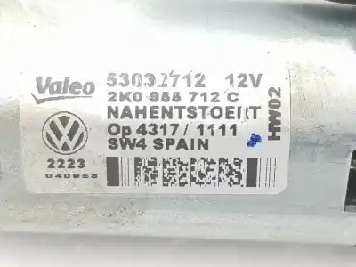 Автозапчасти б/у мотор заднего стеклоочистителя за volkswagen caddy ka/kb (2c) 1.6 tdi ссылки oem iam 2k0955712c  2k0955712c