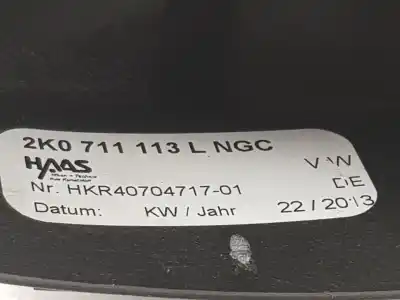 Автозапчасти б/у ручка рычага передачи за volkswagen caddy ka/kb (2c) 1.6 tdi ссылки oem iam 2k0711113l  2k0711113l