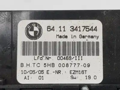Second-hand car spare part climate control for bmw x3 (e83) 2.0 d oem iam references 64113417544  3417544