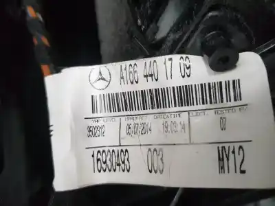 Second-hand car spare part center armrest for clase c clase m 3.0 cdi oem iam references a1666800252  a1666800819
