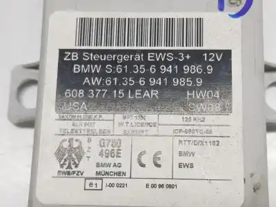 Second-hand car spare part electronic module for bmw x3 (e83) 2.0 d oem iam references 61356941986  6941986