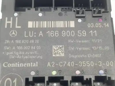 Автозапчасти б/у электронный модуль за clase c clase m 3.0 cdi ссылки oem iam a1669005911
