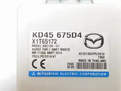 Second-hand car spare part electronic module for mazda cx5 2.2 turbodiesel oem iam references kd45675d4  kd45675d4