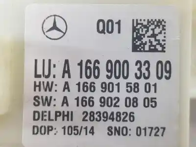 Автозапчасти б/у электронный модуль за clase c clase m 3.0 cdi ссылки oem iam a1669003309  a1669003309