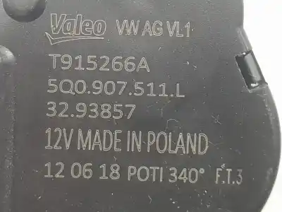 Автозапчастина б/у двигатель відкривання люків кондиціонація для volkswagen tiguan (ad1, ax1) 2.0 tdi посилання на oem iam 5q0907511l  5q0907511l