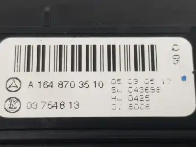Peça sobressalente para automóvel em segunda mão interruptor 4 piscas - emergência por clase c clase m 3.5 v6 referências oem iam a1648703510