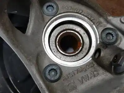 Second-hand car spare part front left knuckle for volkswagen tiguan (ad1, ax1) 2.0 tdi oem iam references 5q0407253a  5q0407253a