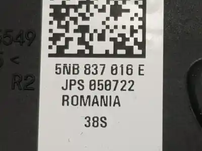 Автозапчастина б/у замок передній праві двері для volkswagen passat variant (cb5) business посилання на oem iam 5nb837016e  5nb837016e