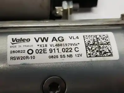 Автозапчасти б/у двигатель запускается за volkswagen passat variant 2.0 tdi ссылки oem iam 02e911022c
