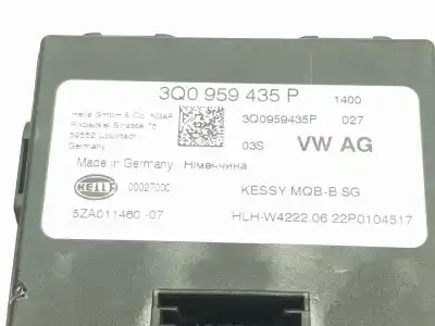 Автозапчастина б/у електронний модуль для volkswagen passat variant 2.0 tdi посилання на oem iam 3q0959435p  3q0959435p