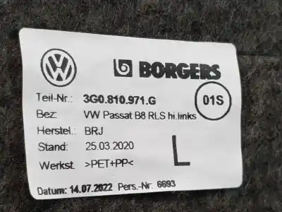 Автозапчасти б/у шаг колеса за volkswagen passat variant 2.0 tdi ссылки oem iam 3g0810971g