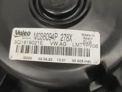 Автозапчасти б/у нагревательный вентилятор за cupra leon 1.4 tsi híbrido ссылки oem iam 3q1819021e  3q1819021e