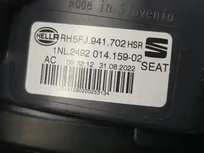 Автозапчастина б/у правий протитуман для cupra leon 1.4 tsi híbrido посилання на oem iam 5fj941702  5fj941702