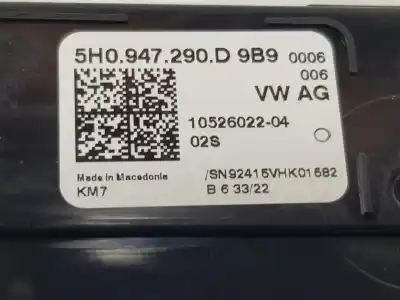 Second-hand car spare part interior light for cupra leon 2.0 tdi oem iam references 5h0947290d  5h0947290d