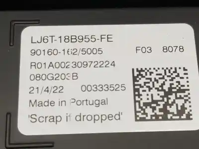 Автозапчастина б/у багатофункційний дисплей для ford kuga iii (dfk) 1.5 ecoboost посилання на oem iam lj6t18b955fe  lj6t18b955fe